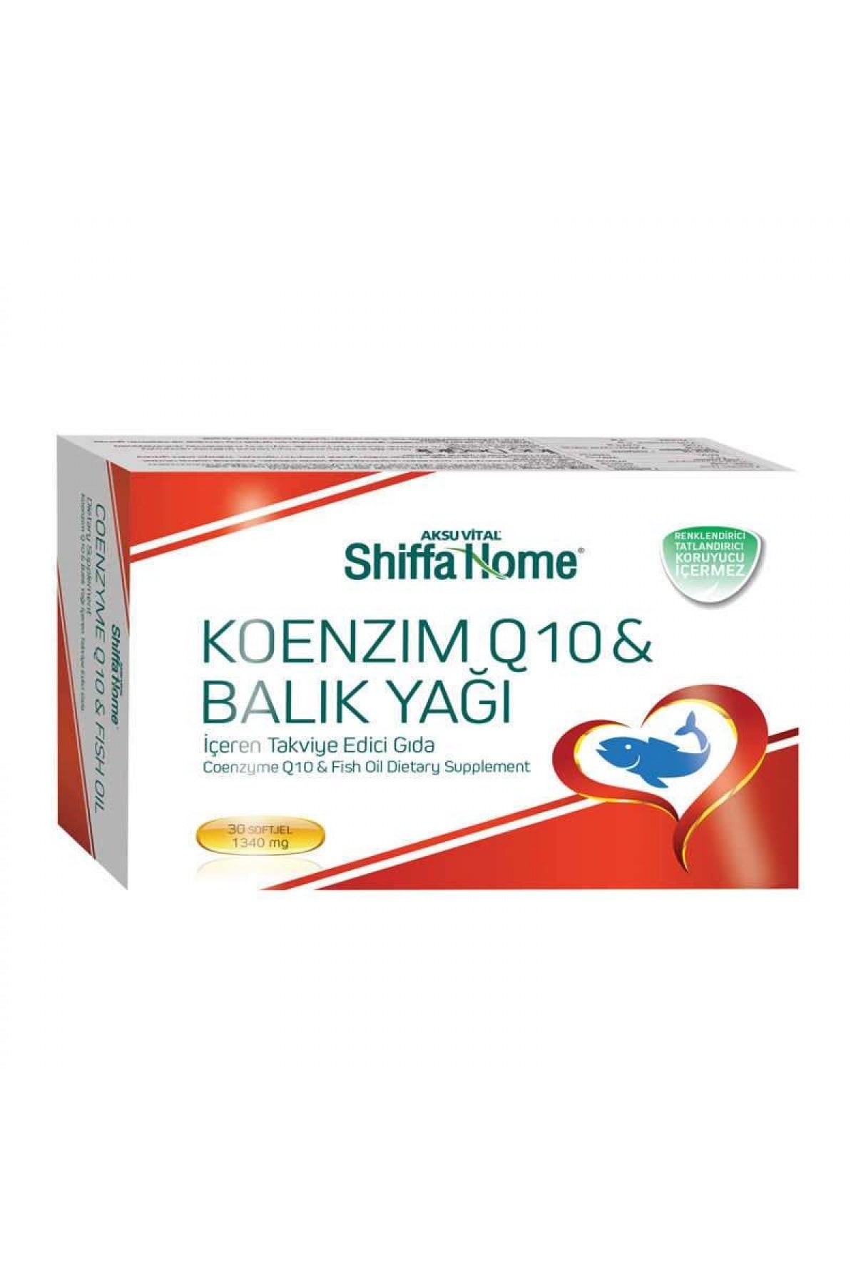AKSU Aksu Vital Koenzim Q10 & Balık Yağı 30 Kapsül