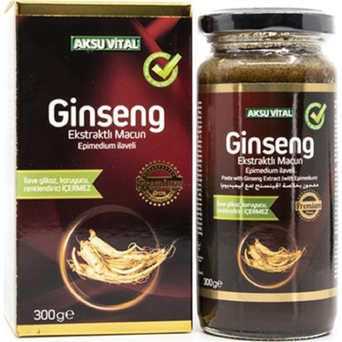 AKSU VİTAL Aksu Vital Ginseng Ekstraktlı Macun 300 gr