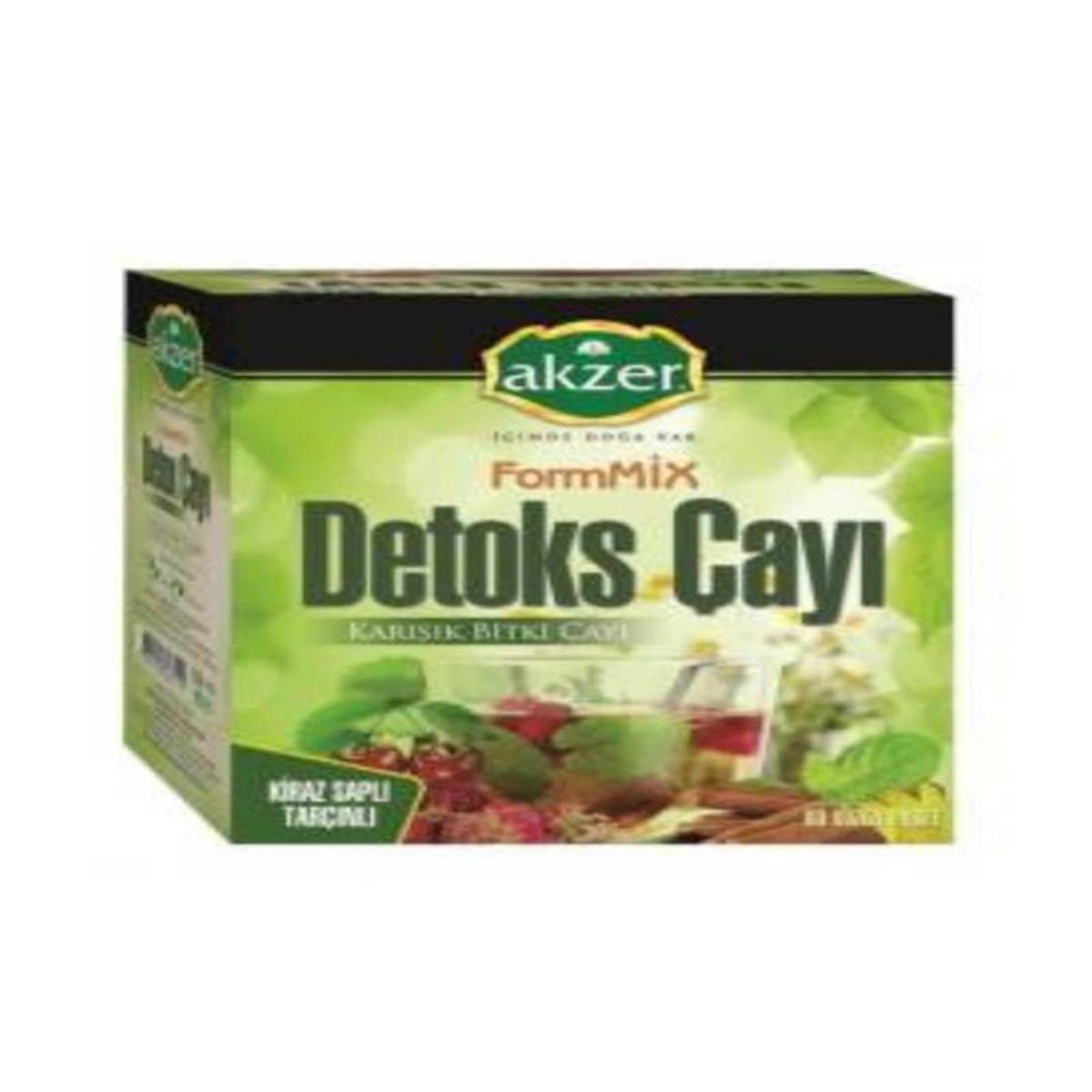 Akzer Akzer For Mix Detoks Çayı 60'lı Süzen Poşet