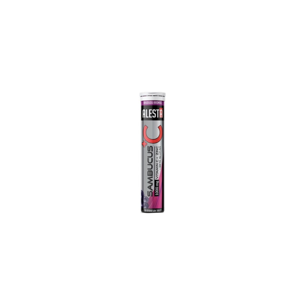 ALESTA Alesta Sağlık Sambucus + C Vitamini 1000 mg + Zink 20 Efervesan Tablet