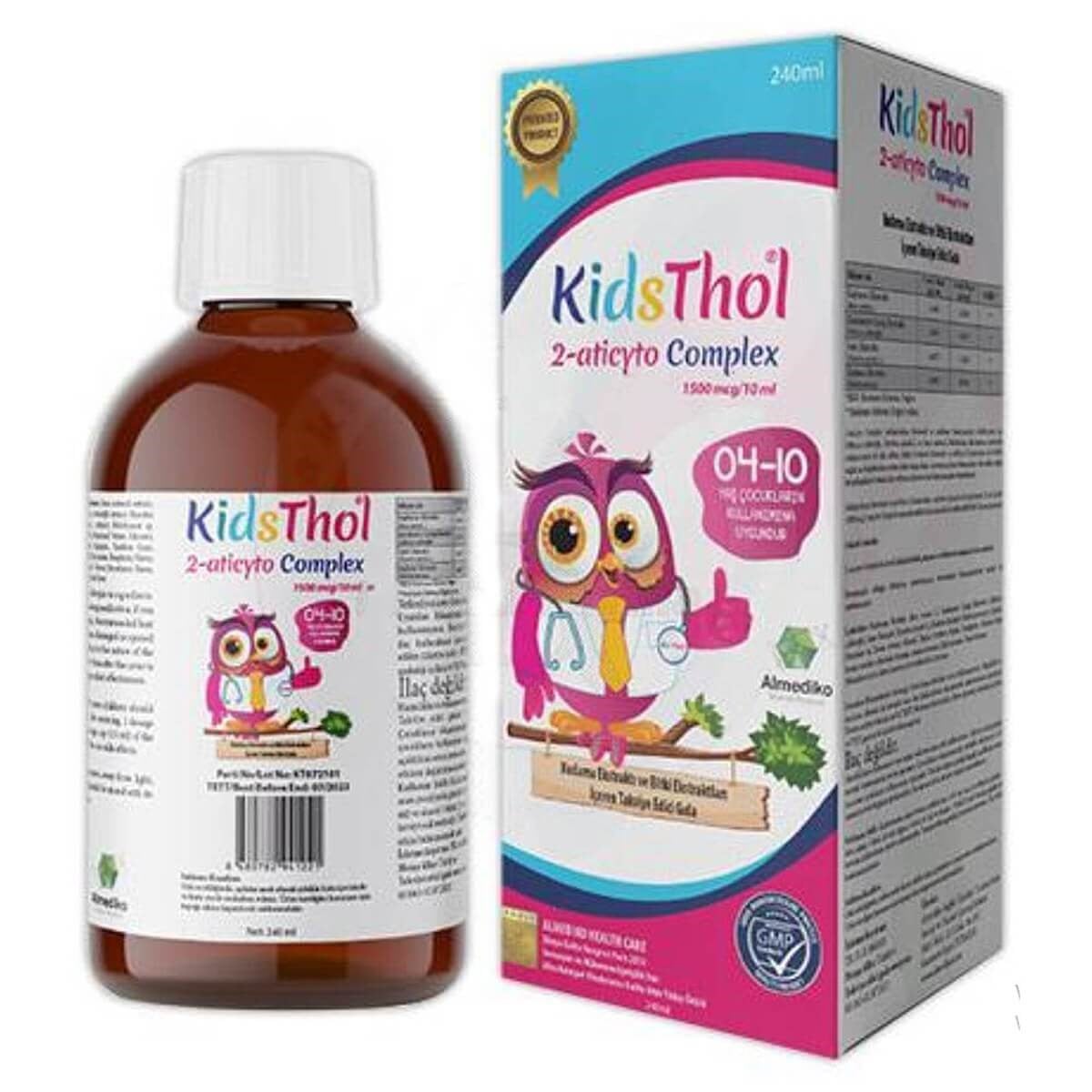 Almediko Almediko KidsThol 2-Aticyto Complex 1500 mcg 240 ml