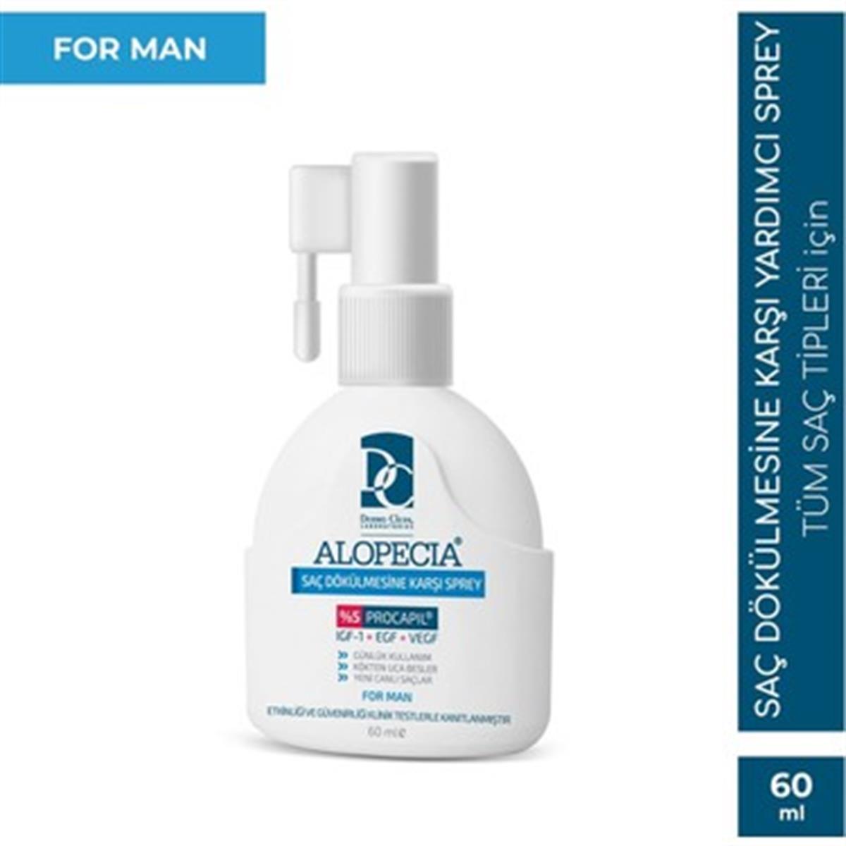 Alopecia Alopecia Anti Hair Loss Serum Dermal Spray 60 Ml - %5 Procapil Saç Serumu