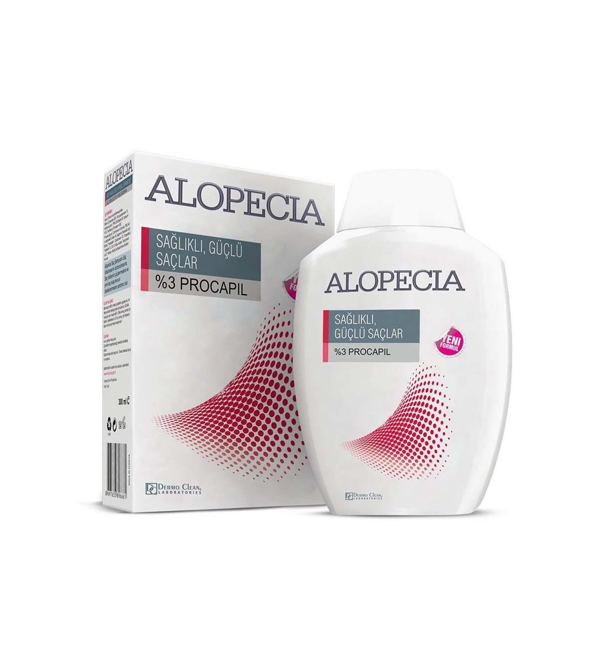 AlopeciaAlopecia Anti Hair Loss Shampoo, Alopecia Saç Dökülmesine Karşı Saç Bakım Şampuanı 300 Ml