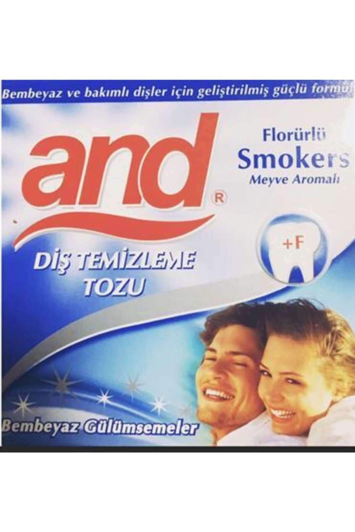 And And Diş Parlatma Tozu Smokers 40 gr