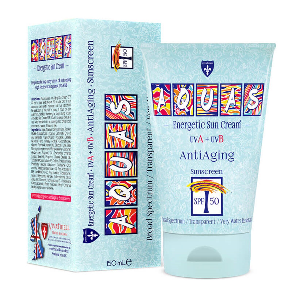 Aquas Aquas Antiaging Güneş Kremi SPF50 150 ml