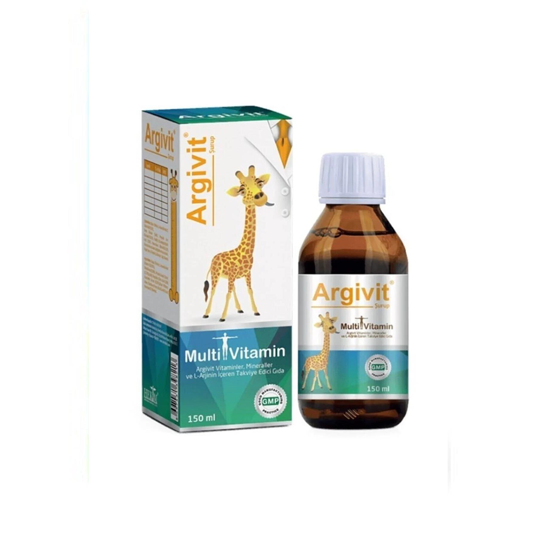 Argivit Argivit Vitamin Mineral L-Arjinin Şurup 150 ml