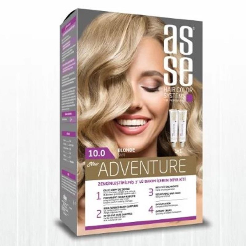 Asse Hair Color System Asse Hair Color System Saç Boyası Sarı No: 10.00