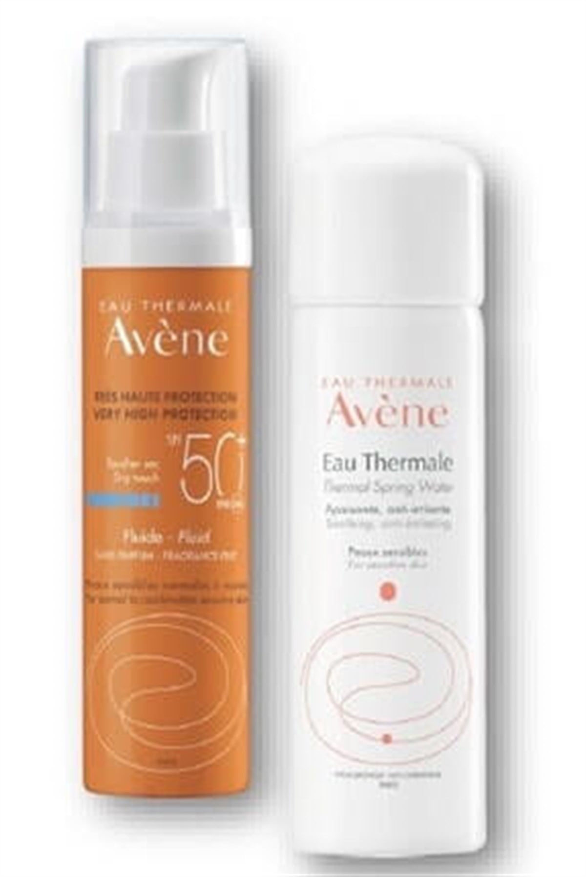 Avene Avene Fluide SPF50 Güneş Kremi 50 ml + Avene Termal Su 50 ml