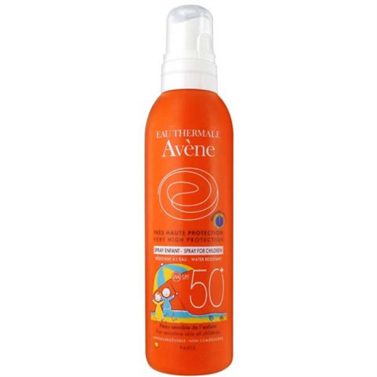 Avene Spray Enfant Çocuklar için Yüksek Dereceli Güneşten Koruma Spreyi SPF50+ 200 ml