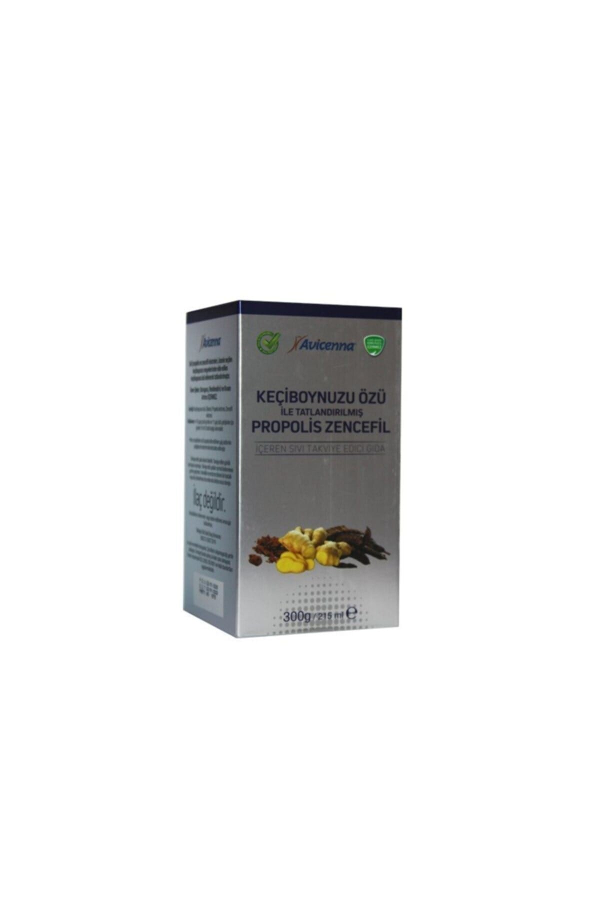 AVİCENNA Avicenna Keçiboynuzu Özü ile Tatlandırılmış Propolis Zencefil 300 gr