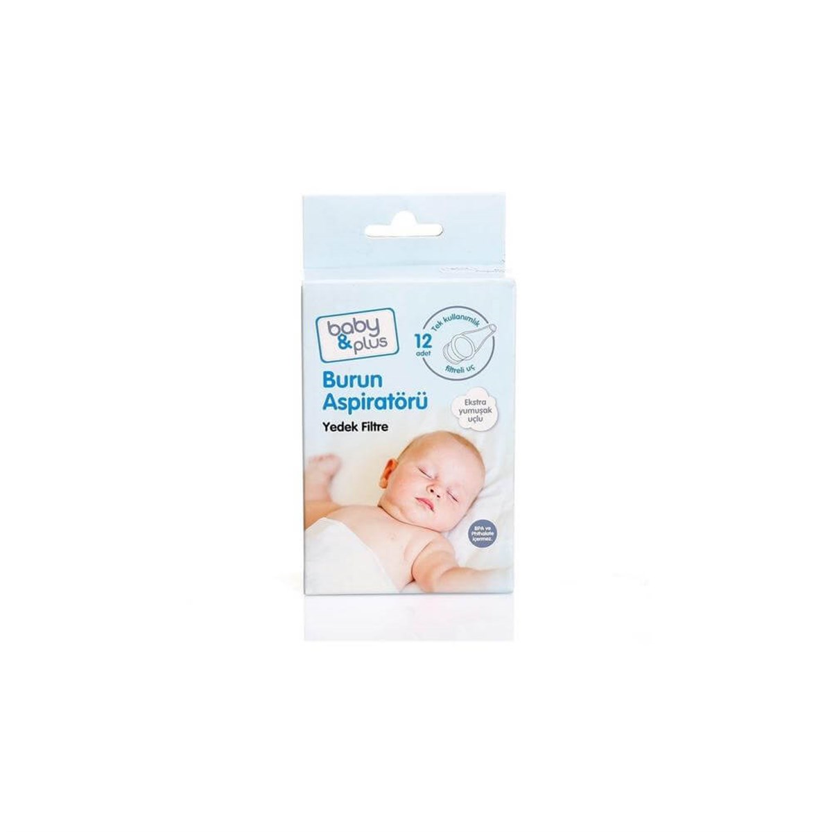 Baby Plus Baby Plus Bebek Burun Aspiratörü Yedek Filtre 12 adet