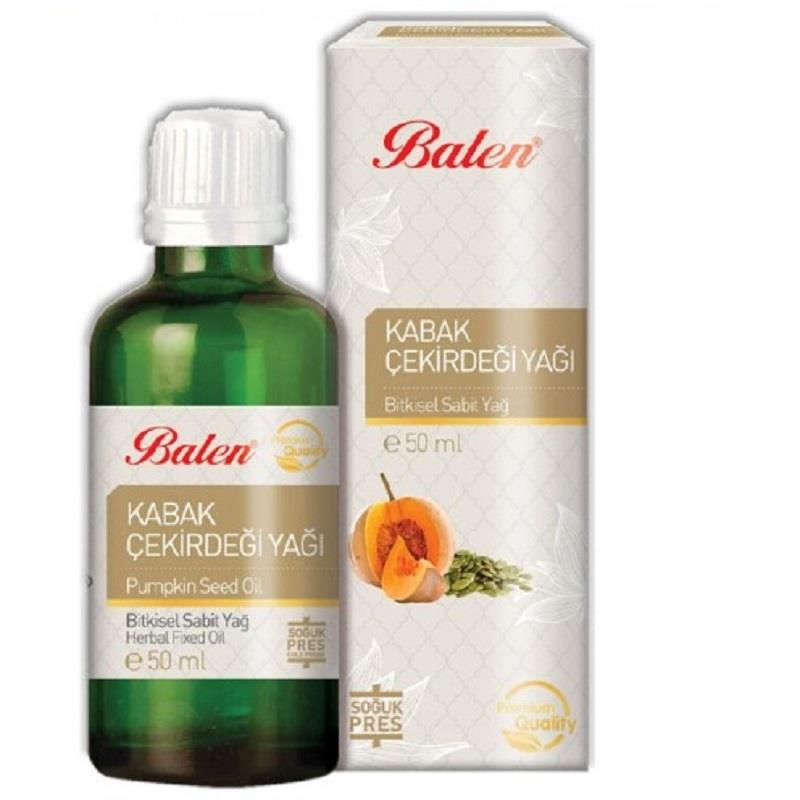 Balen Balen Kabak Çekirdeği Yağı (Soğuk Pres) 50 ml