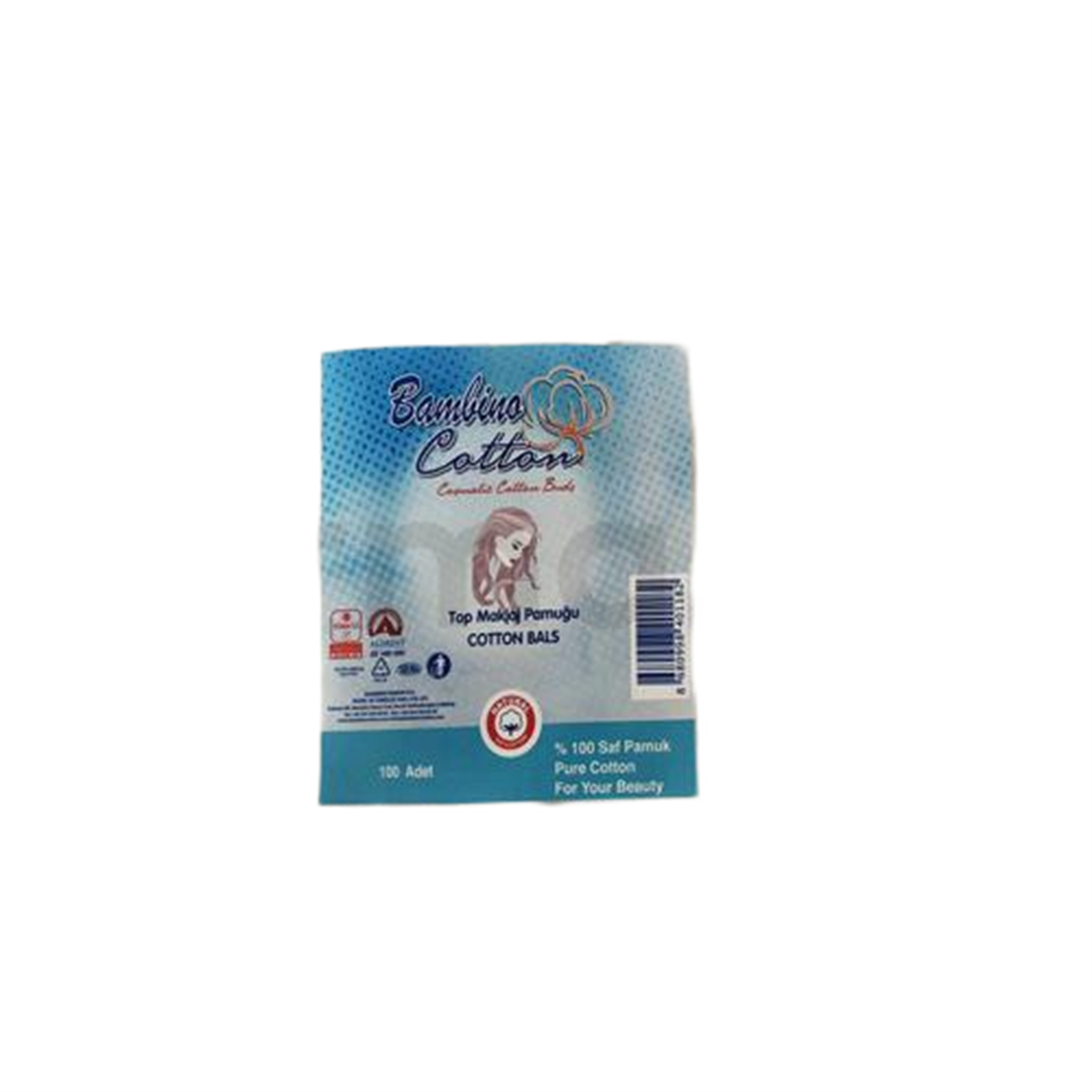 Bambino Bambino Cotton Makyaj Pamuğu 100'lü