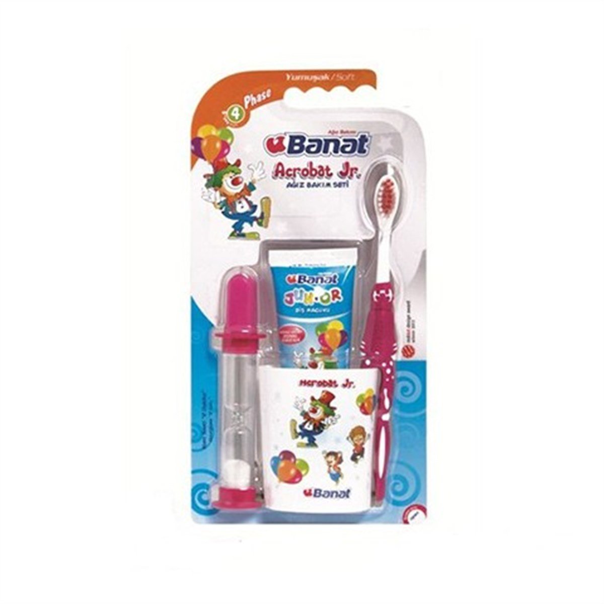 Banat Acrobat Junior Çocuk Diş Fırça Seti