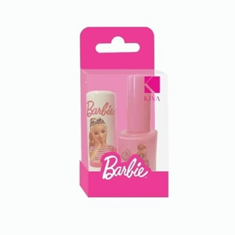 Barbie Barbie Lisanslı Dudak Koruyucu ve Oje Seti