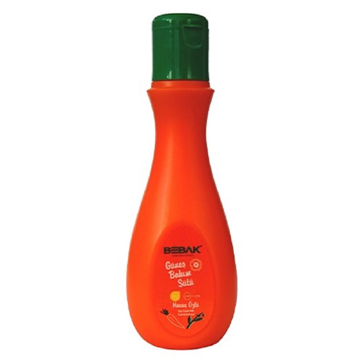 Bebak Bebak Güneş Bakım Sütü Havuç Özlü 215 ml