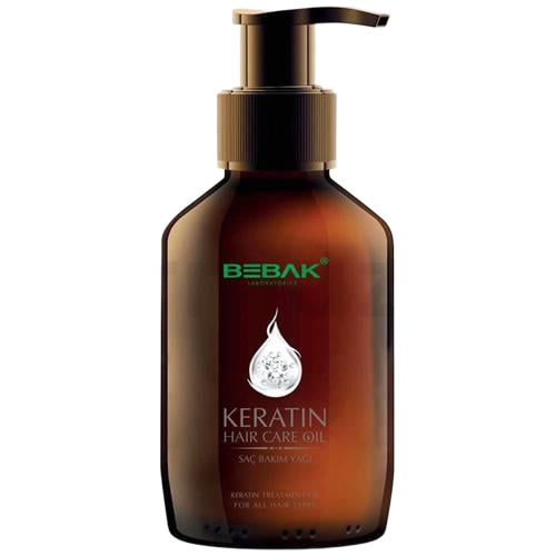 Bebak Bebak Keratin Saç Bakım Yağı 100 ml