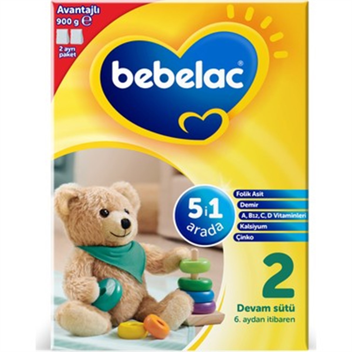 BebelacBebelac 2 Devam Sütü 900 gr
