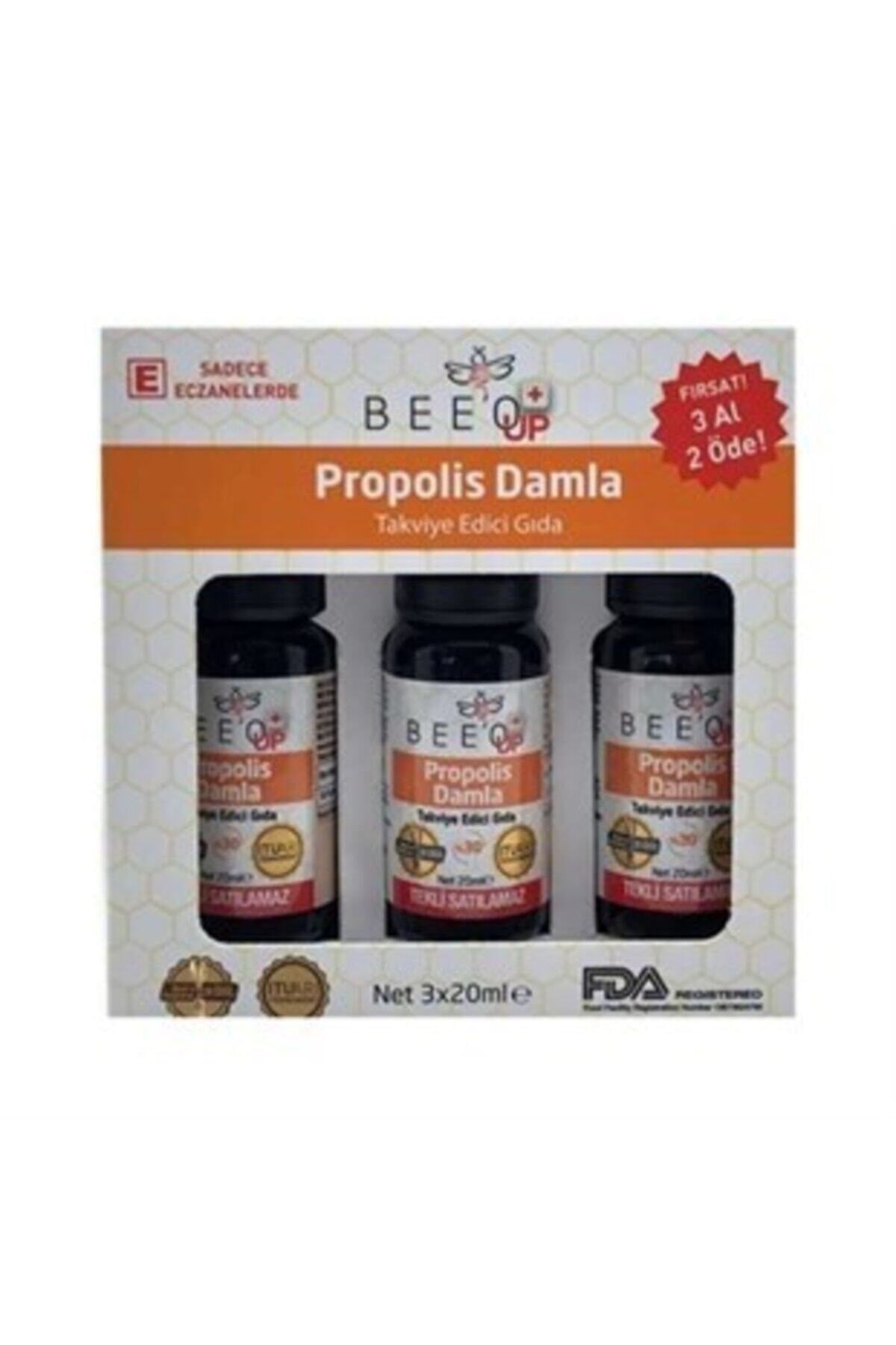 BEE'O Bee'o Up Propolis Damla %30 20 ml - 3 Al 2 Öde
