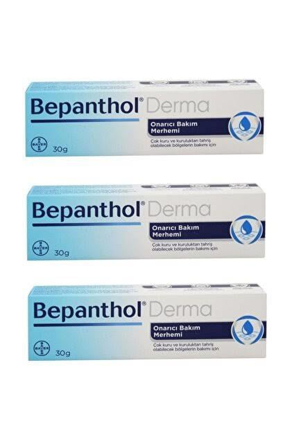 Bepanthol Bepanthol Derma Onarıcı Bakım Merhami 30 gr - 3 Adet
