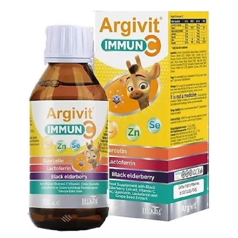 Betamega Argivit Immun C Şurup 150 ml