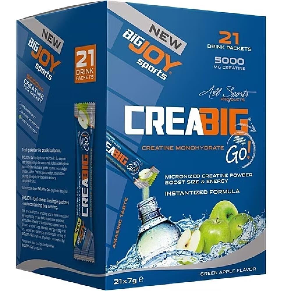 BigJoy Sports BigJoy Sports Creabig Go Yeşil Elma 21 Adet