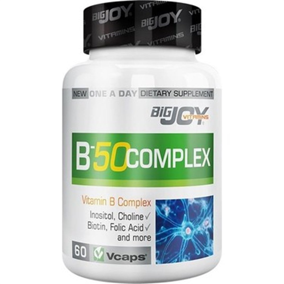 BigjoyBigjoy Vitamins B-50 Complex 60 Kapsül