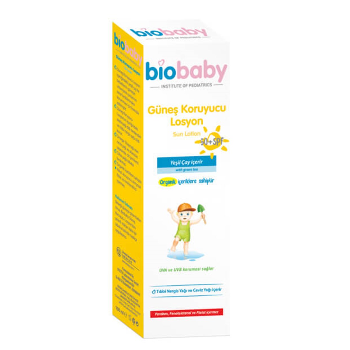 Biobaby Biobaby Güneş Koruyucu Losyon SPF50+ 100 ml