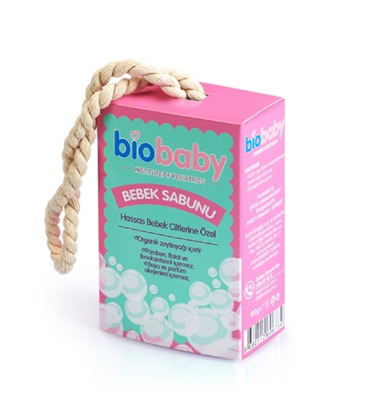 BiobabyBıobaby Bebek Sabunu %100 Organik Zeytinyağı 100 Gr