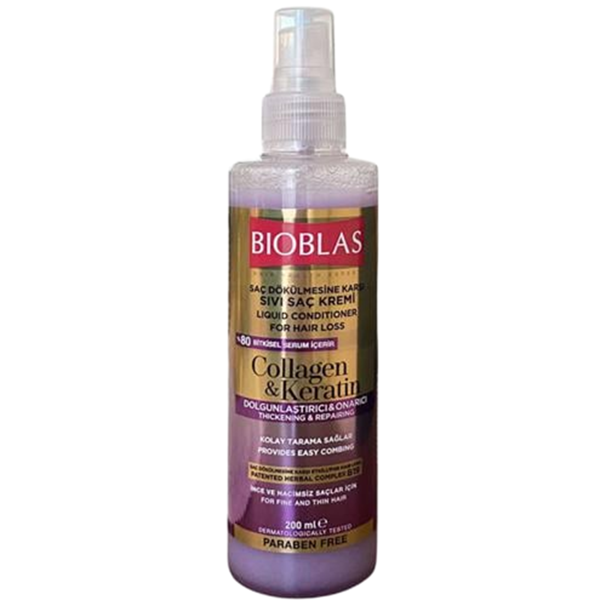 Bioblas Bioblas Collagen Keratin Sıvı Saç Kremi 200 ml