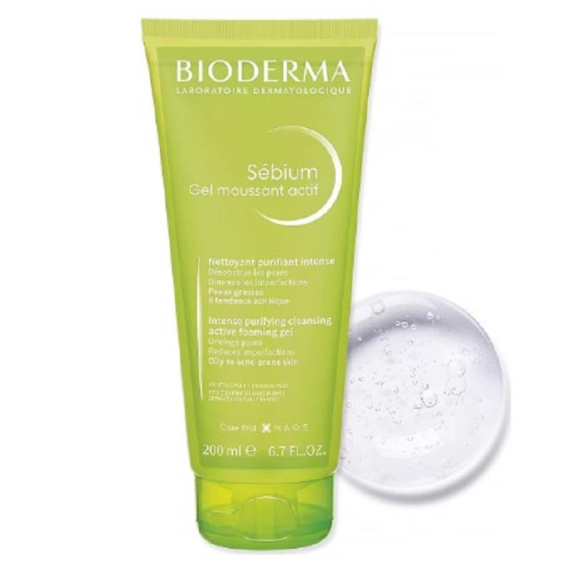 Bioderma Bioderma Sebium Foaming Gel Actif 200 ml
