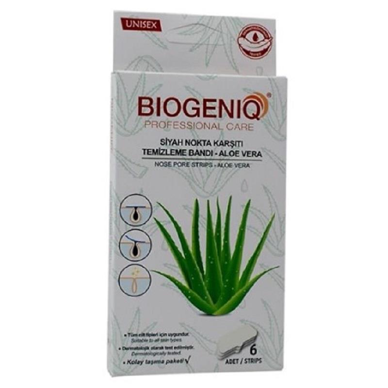 Biogeniq Biogeniq Siyah Nokta Temizleme Bandı Aloe Vera 6'lı