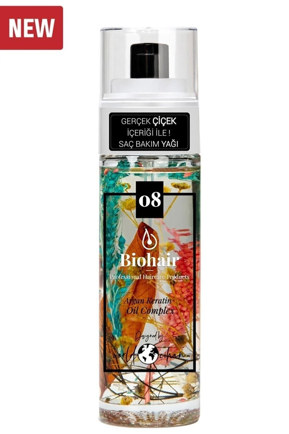 Biohair Biohair Argan Oil Complex Saç Bakım Yağı Gerçek Çiçek İçerikli 75 ml - Özel Tasarı mlı