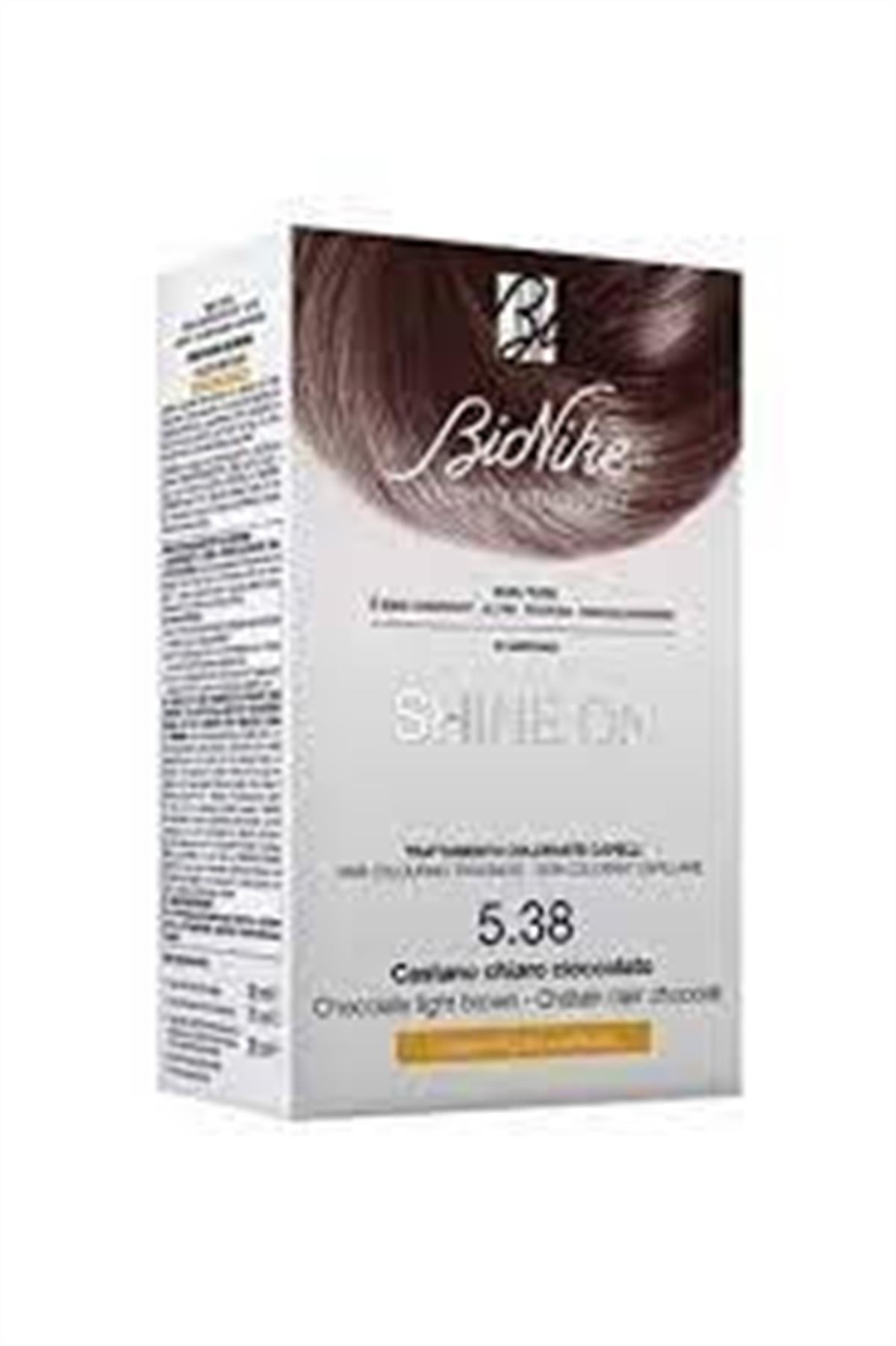 Bionike Bionike Shine On Saç Boyama Kiti - 5.38 Çikolata Kahve