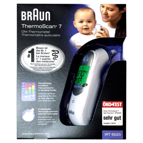 Braun Braun ThermaScan 7 IRT 6520 Kulaktan Ölçer Dijital Termometre