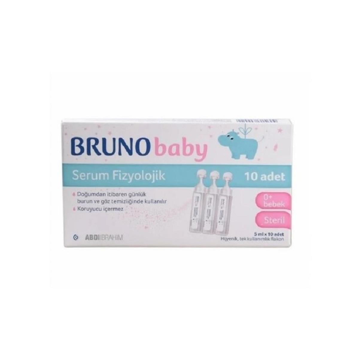BRUNO Bruno Baby Serum Fizyolojik 5 ml x 10 Flakon