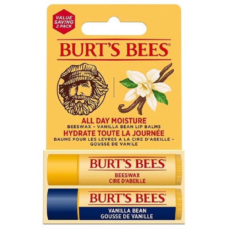 Burt's Bees Burt's Bees  Beeswax & Vanilla 2'li Lip Balm