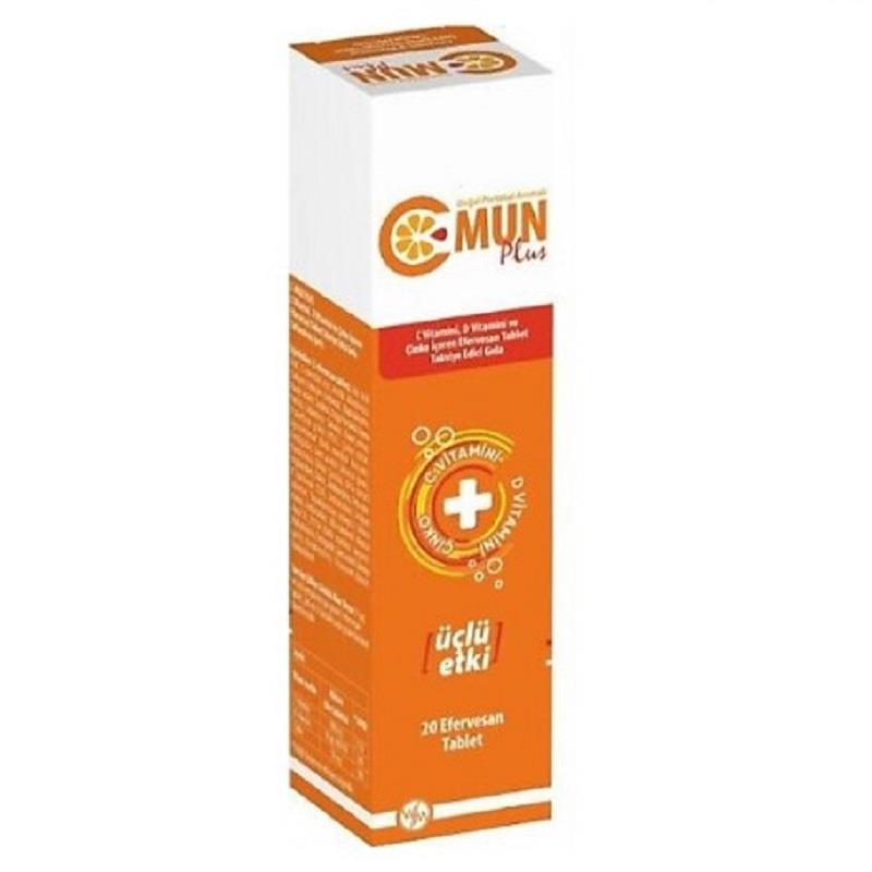 C-mun C-Mun Plus 20 Efervesan Tablet