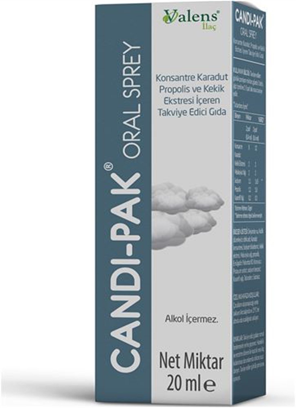 Candi-pakCandi-Pak Ağız İçi Bakım Spreyi 20 ml