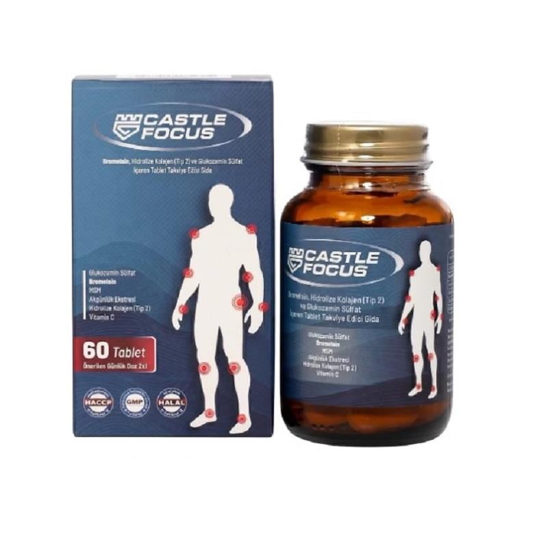 Castle Castle Focus Glukozamin 60 Tablet