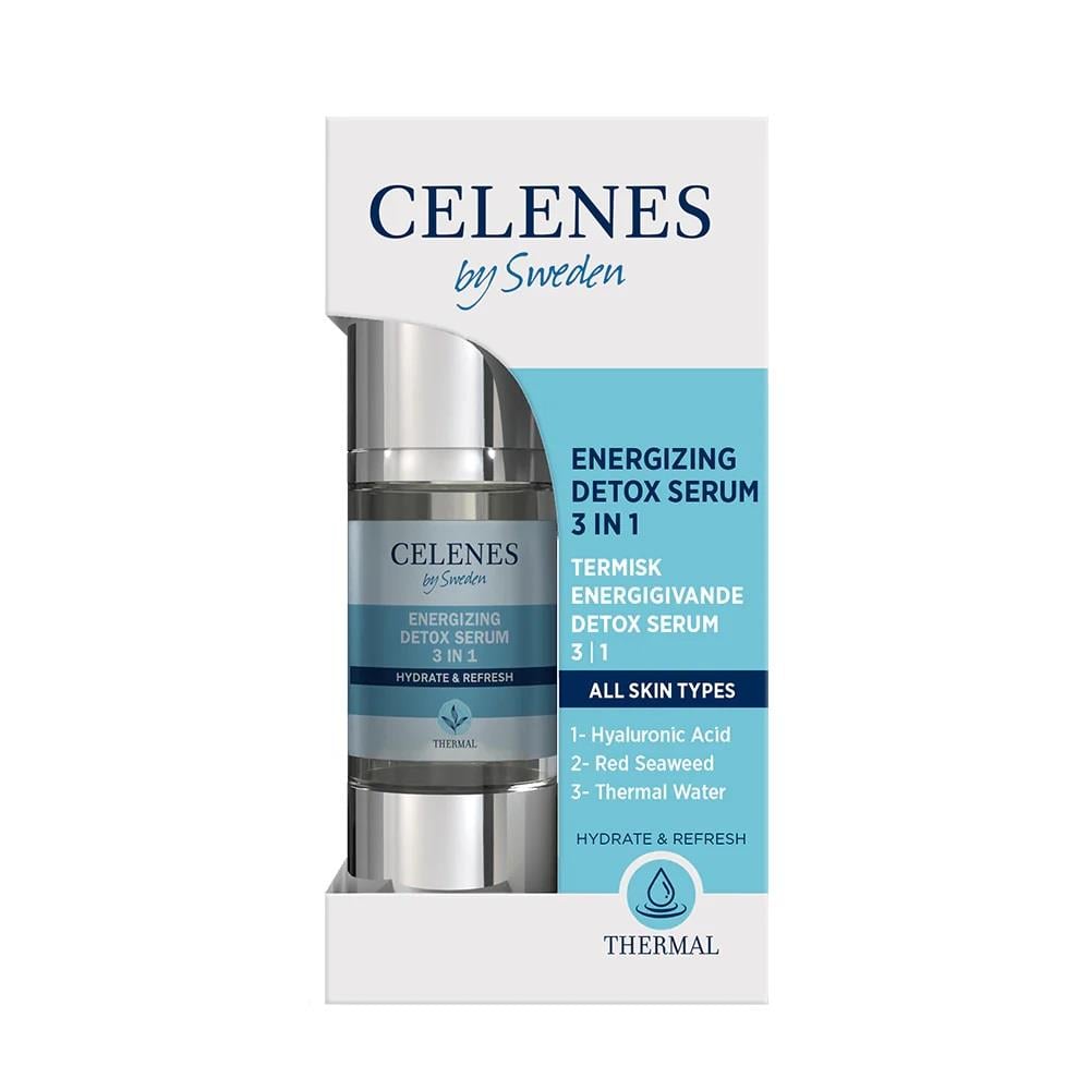 Celenes by Sweden Celenes By Sweden Celenes Thermal 3 in 1 Canlandırıcı Detox Serum 30 ml