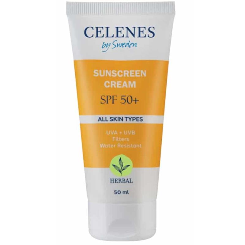 Celenes by Sweden Celenes By Sweden Herbal Güneş Koruma Kremi SPF50 50 ml - Tüm Cilt Tipleri