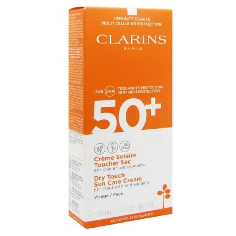 Clarins Clarins Dry Touch Sun Care Cream Güneş Koruyucu Krem SPF50+ 50 ml