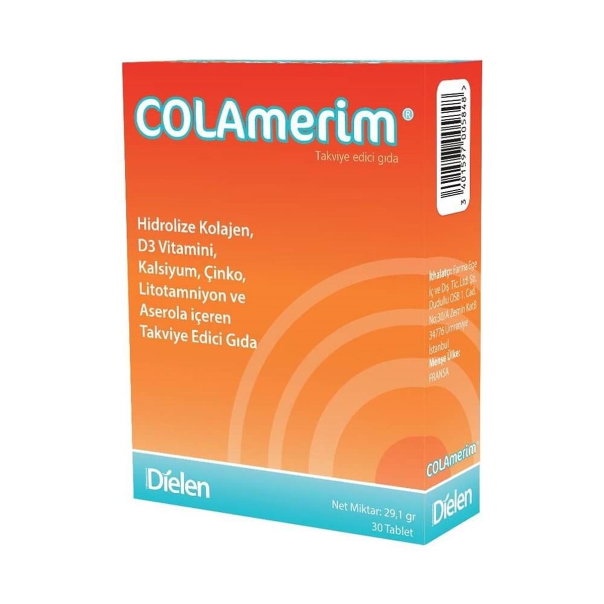 Colamerim Colamerim 30 Tablet