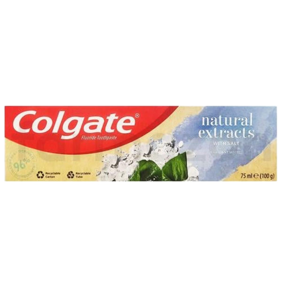 COLGATE Colgate Natural Extract Tuz ve Deniz Yosunu Özlü Diş Macunu 75 ml