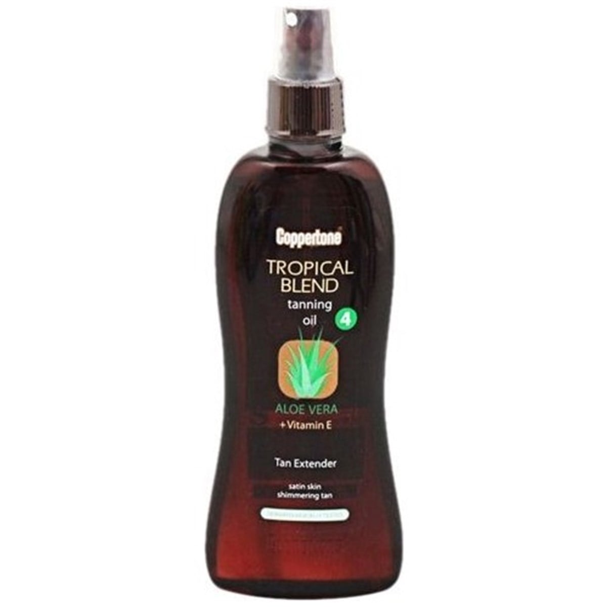 Coppertone Coppertone Tropical Blend Bronzlaştırıcı Yağ Aloe Vera SPF4 200 ml