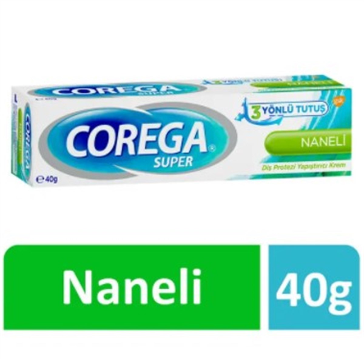 Corega Super Protez Yapıştırıcı Krem 40gr Naneli