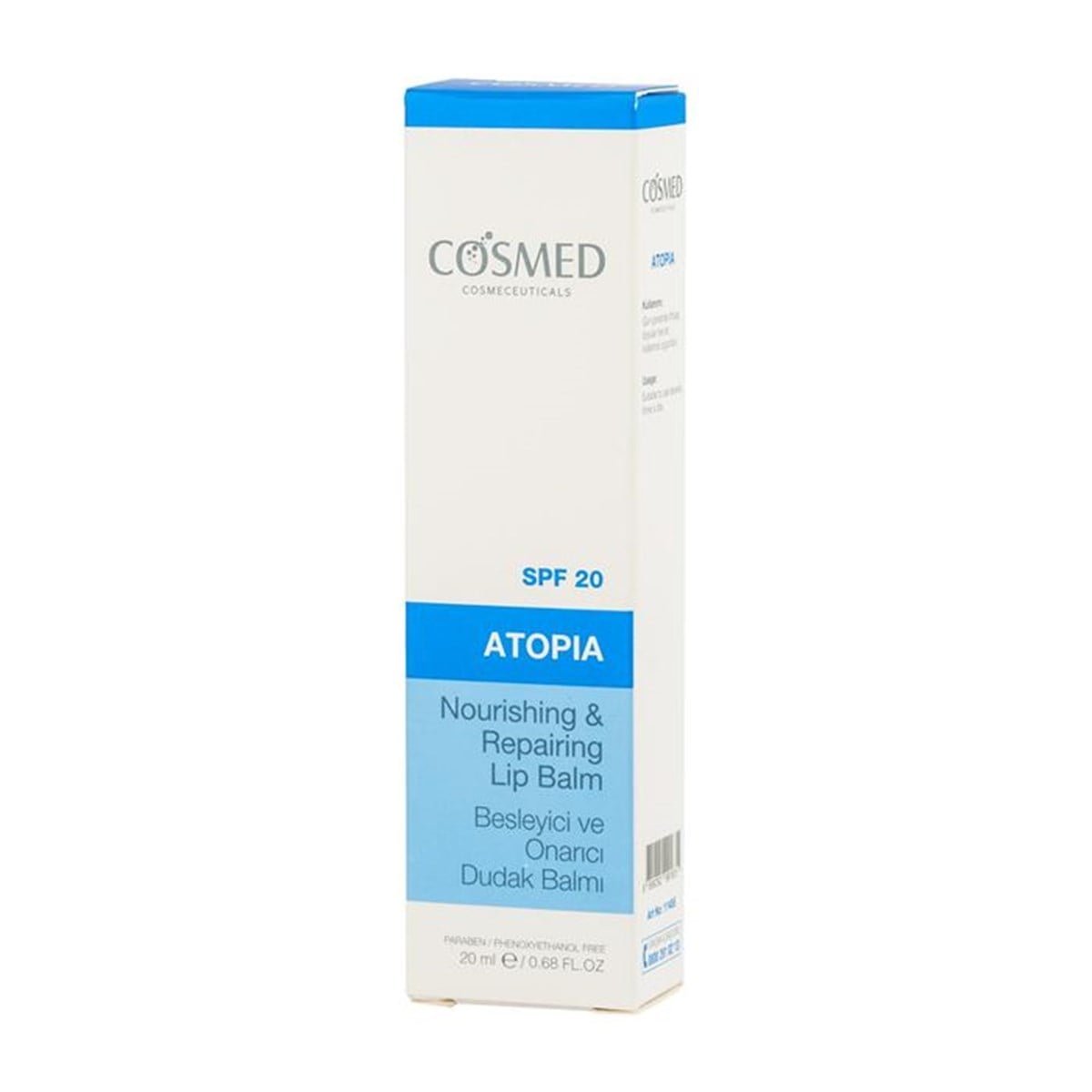 Cosmed Cosmed Atopia Besleyici & Onarıcı Dudak Bakımı 20 Ml