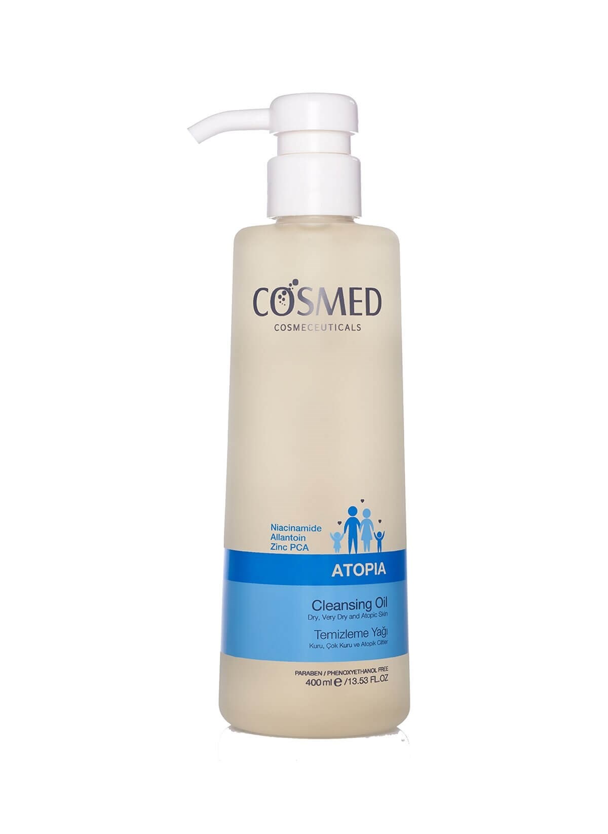 Cosmed Cosmed Atopia Temizleme Yağı 400 Ml