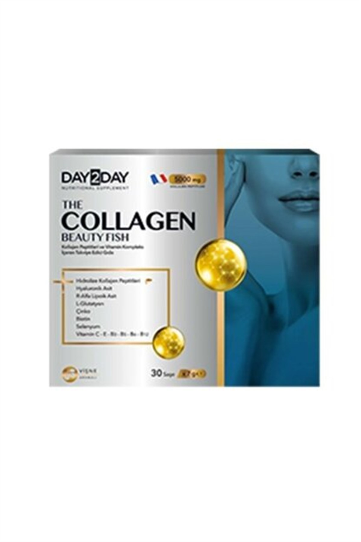 Day 2 Day Collagen Beauty Fish 30 Saşe